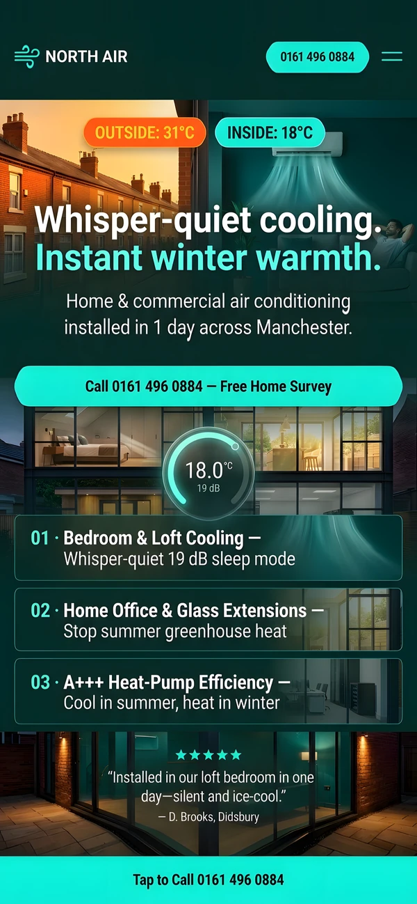 A Nordmark site on a phone, loaded
